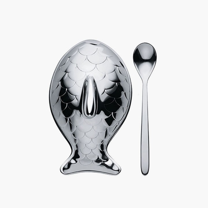 알레시 alessi Colombina Fish-Shaped Salt Cellar FM24 | CJ온스타일