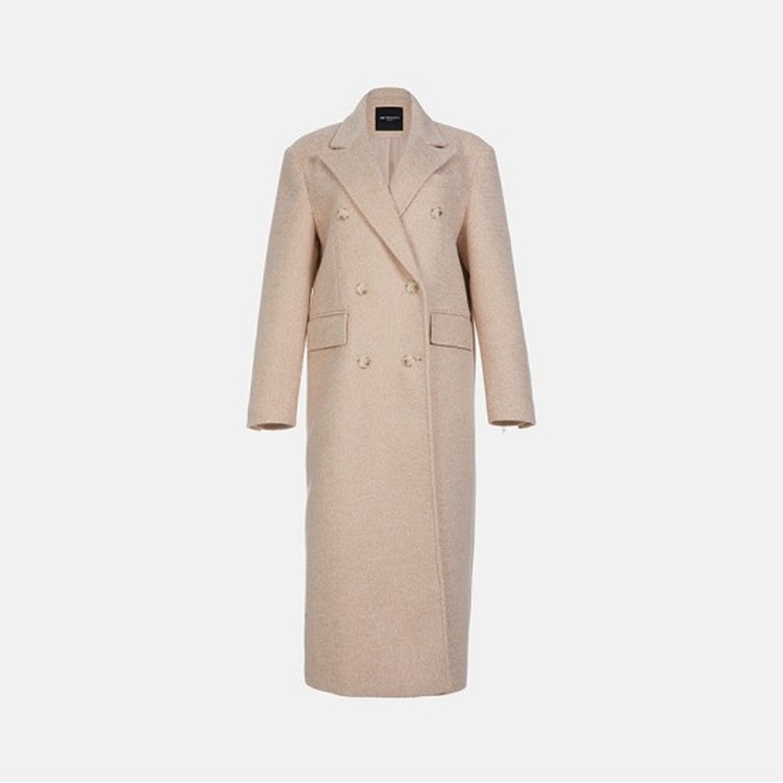 Boucle Double Long Coat M243CC1301B | CJ온스타일