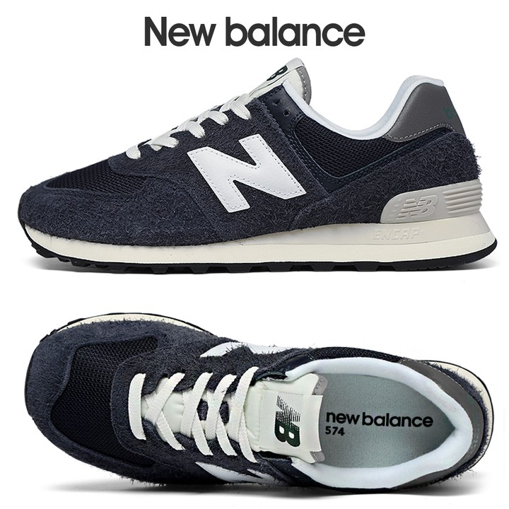 NEW BALANCE 574 RH2 헤리티지 운동화 네이비 U574RH2 | CJ온스타일