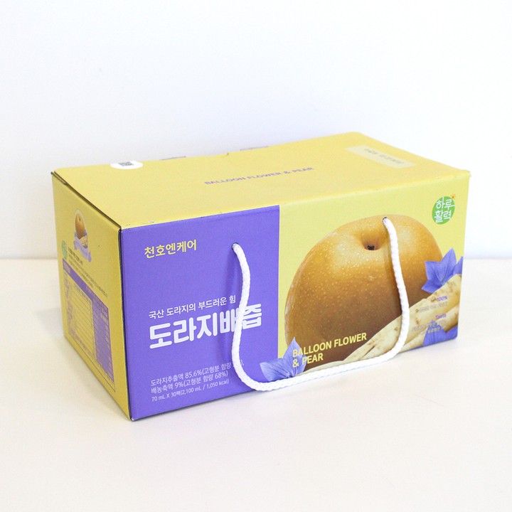 천호앤케어]하루활력 도라지배즙(70ml x 30팩) x 12Box | CJ온스타일